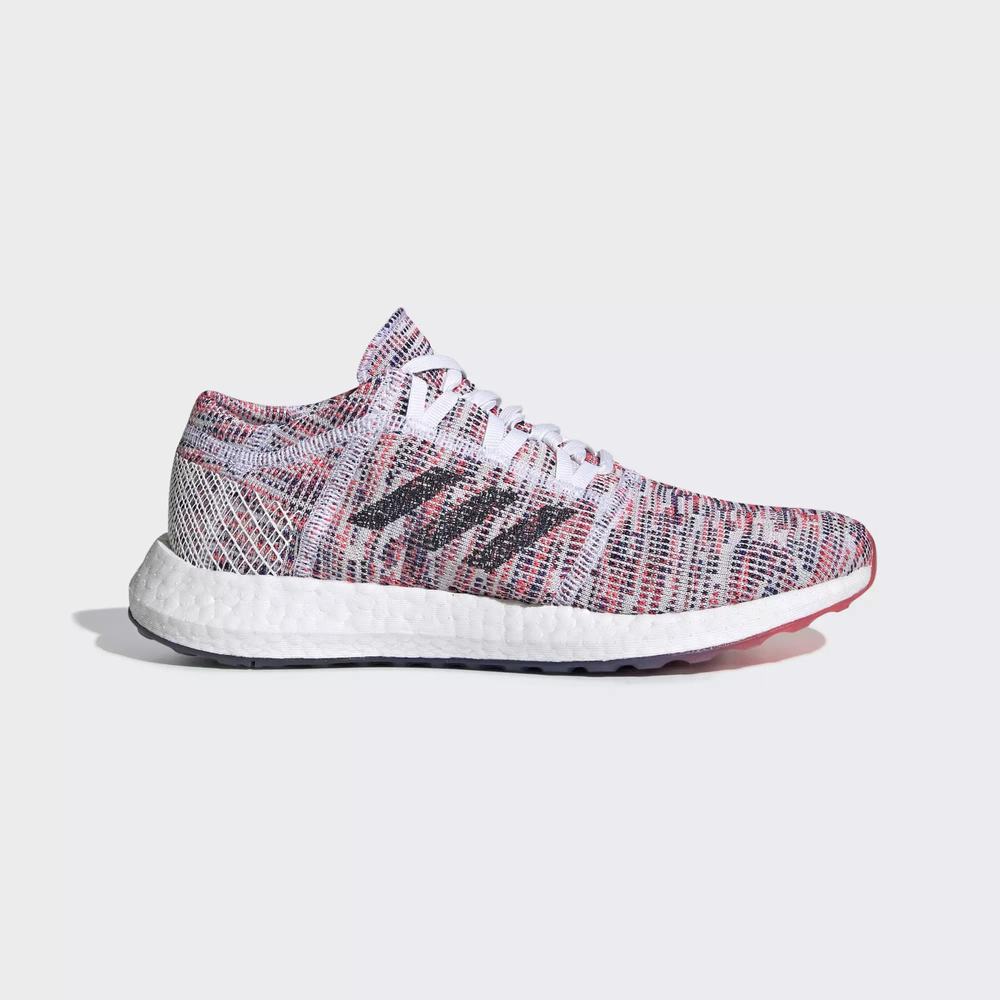 Adidas Pureboost Go Tenis Para Correr Blancos Para Mujer (MX-10863)
